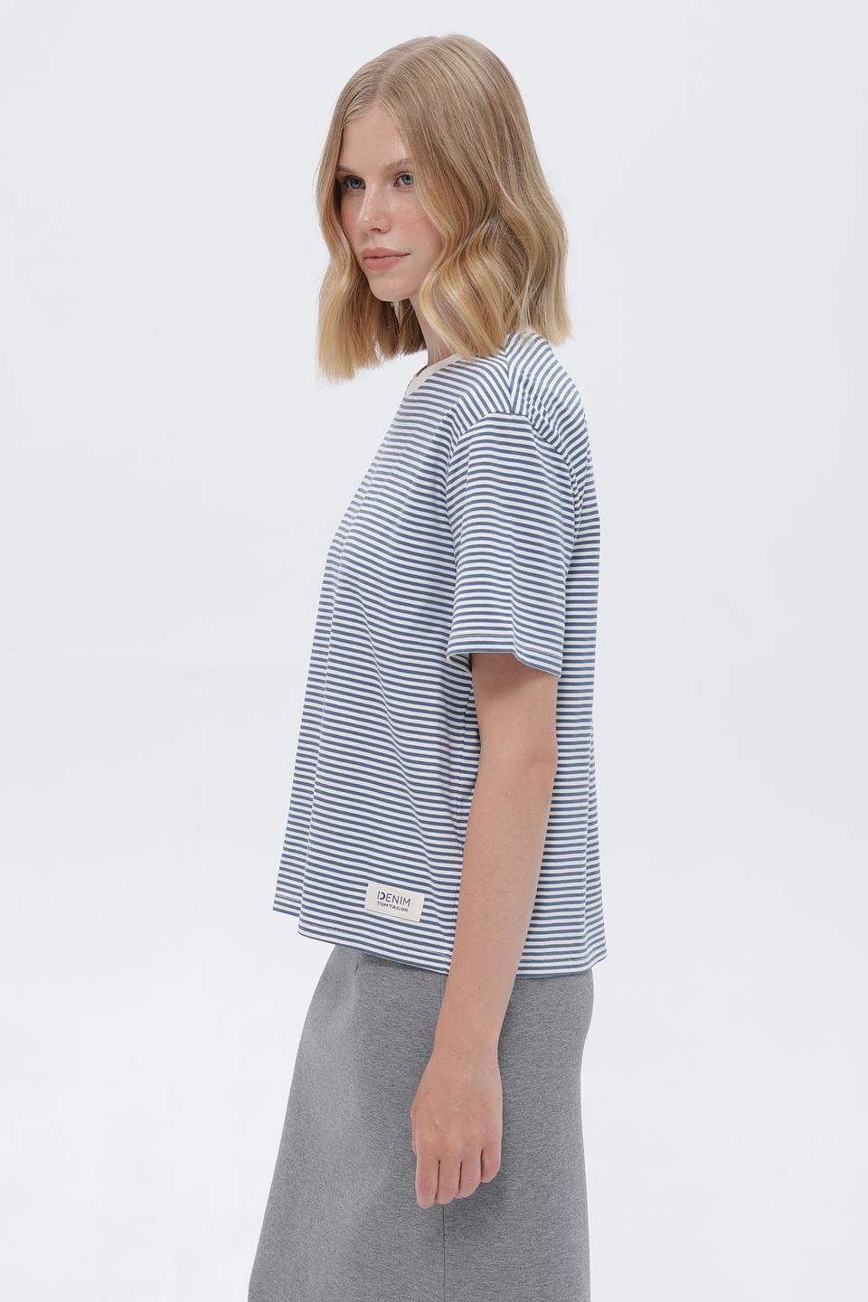 Футболка Tom Tailor denim в полоску