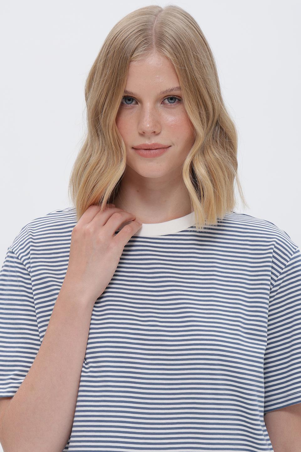 Футболка Tom Tailor denim в полоску
