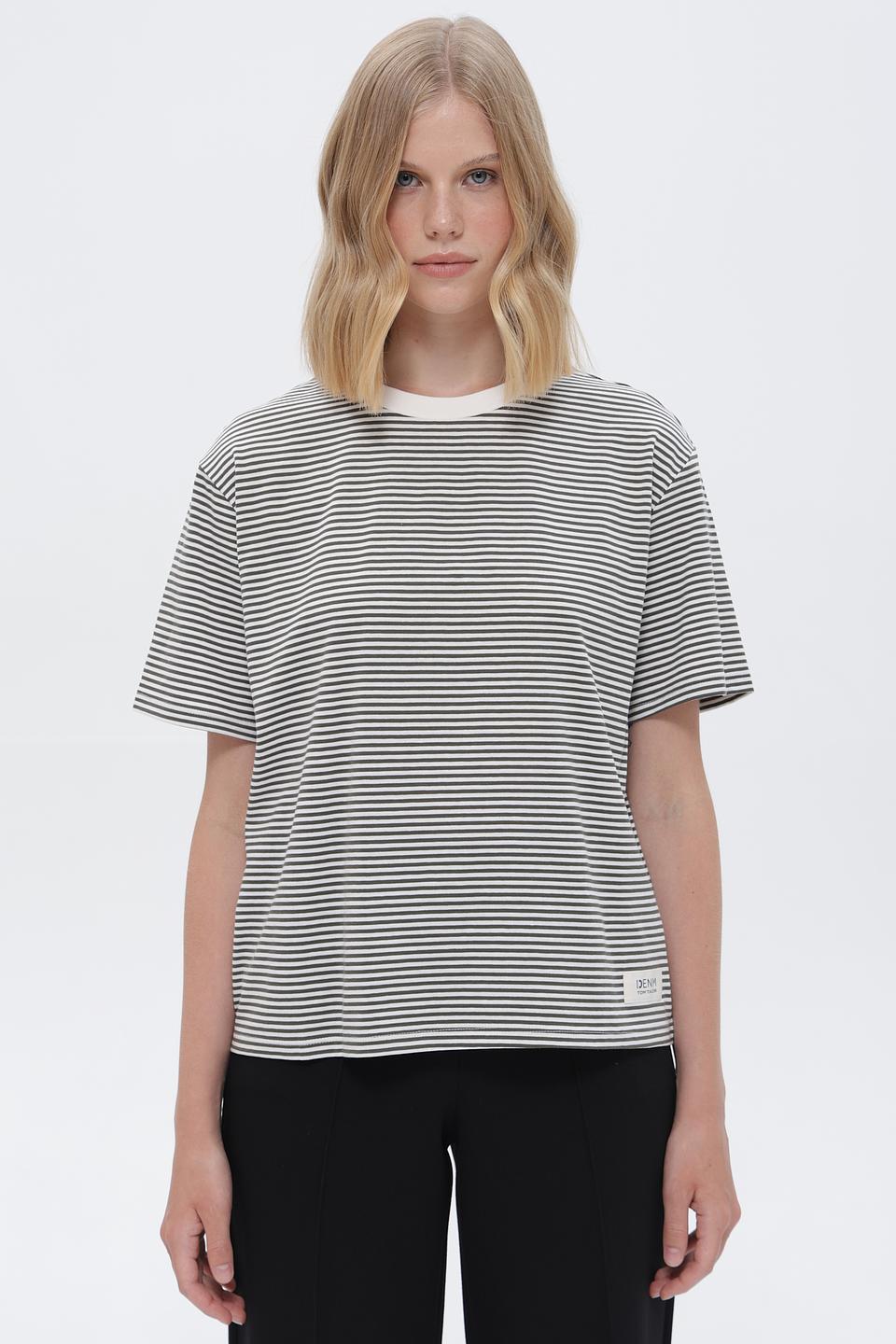 Футболка Tom Tailor denim в полоску