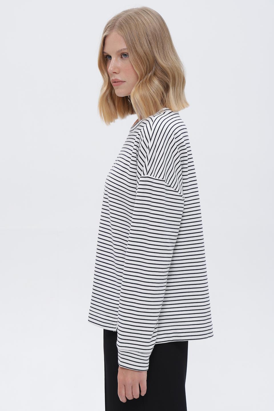 Пуловер Tom Tailor в полоску