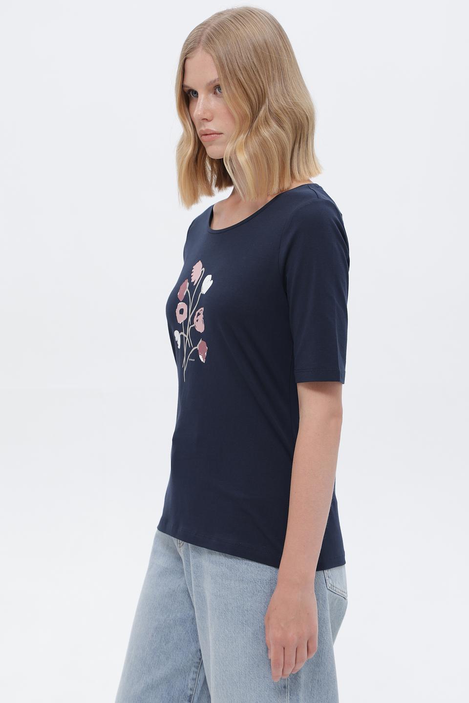 Футболка Tom Tailor с цветочным принтом