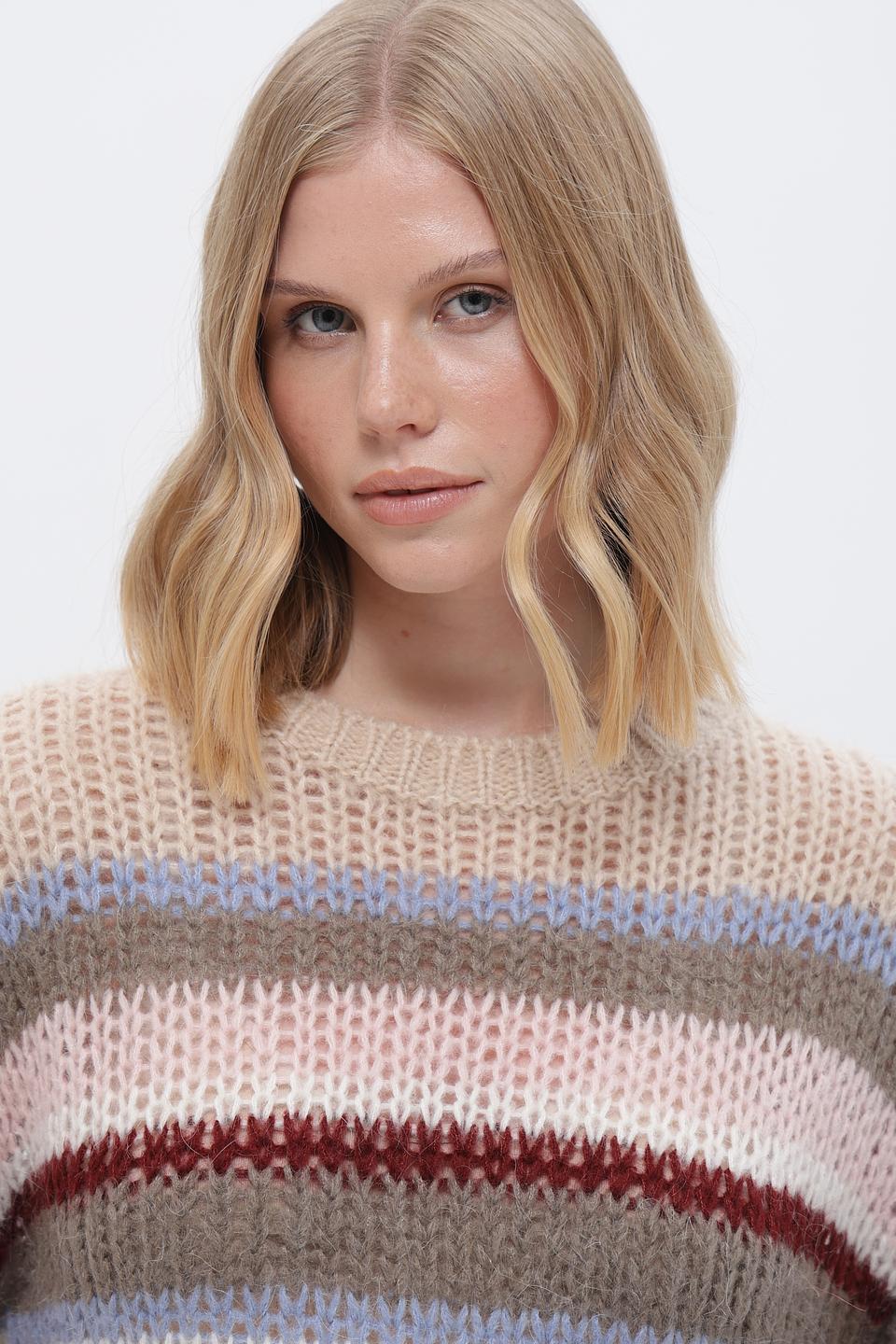 Пуловер Cinque в полоску