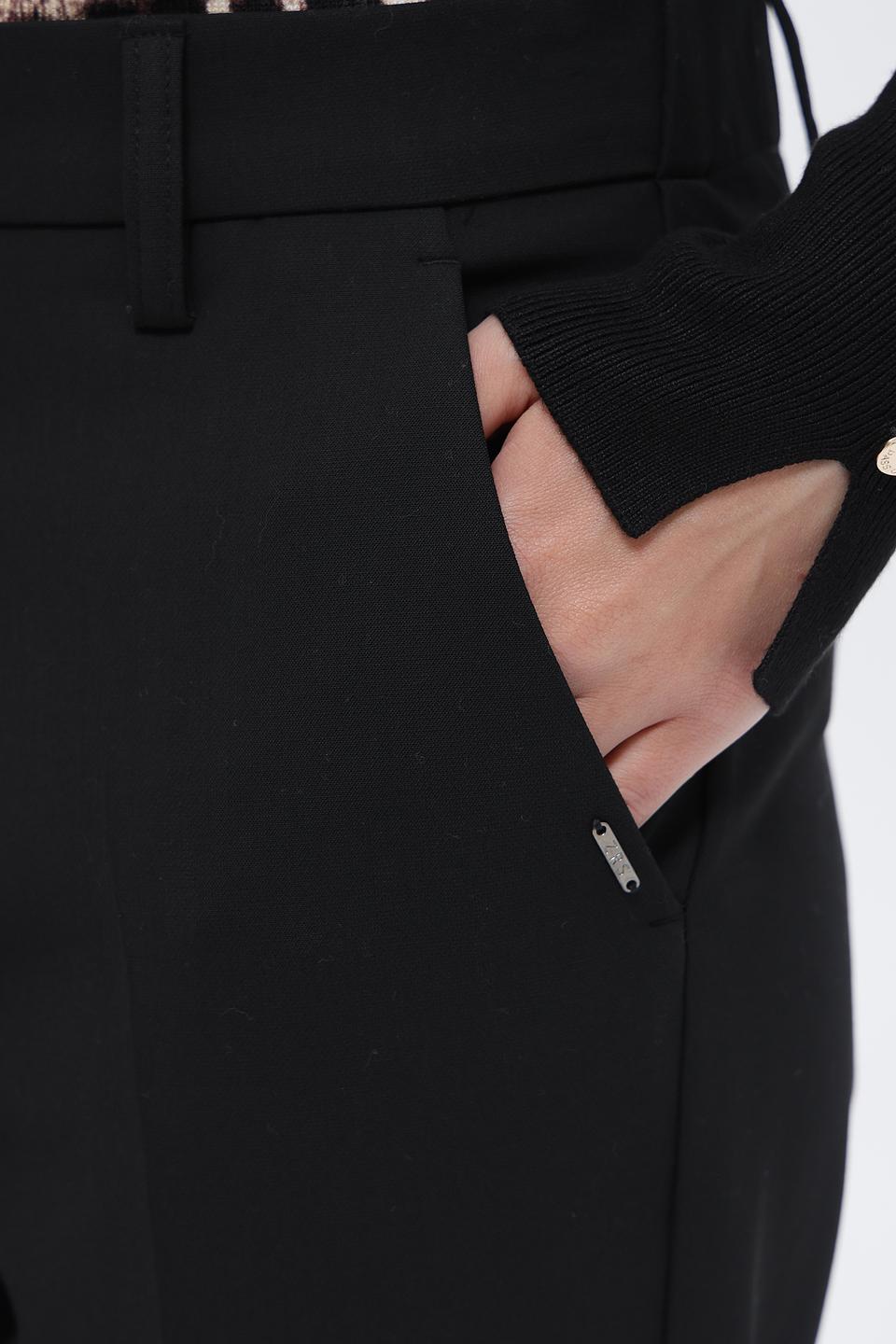 Брюки ZRS прямые черные