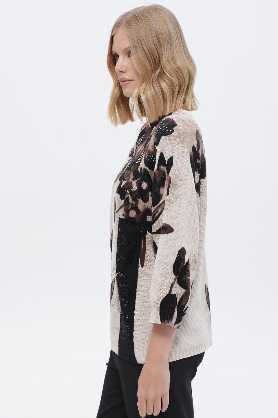 Пуловер Betty Barclay с цветочным принтом