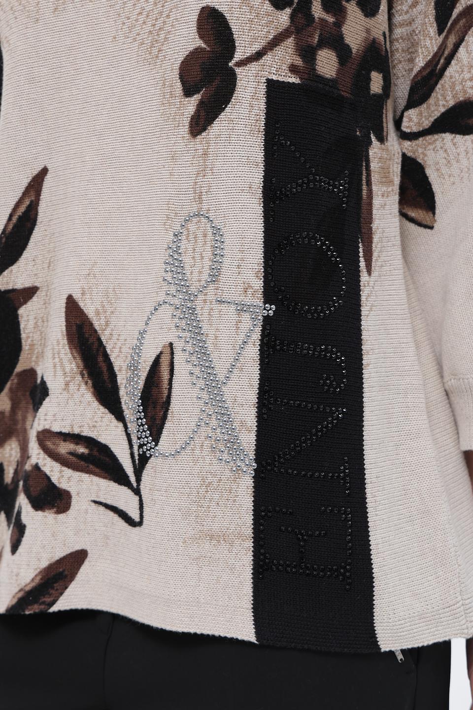 Пуловер Betty Barclay с цветочным принтом