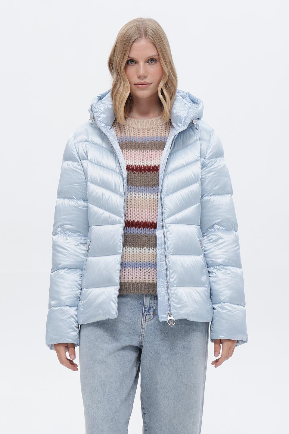 Куртка Betty Barclay голубая стеганая