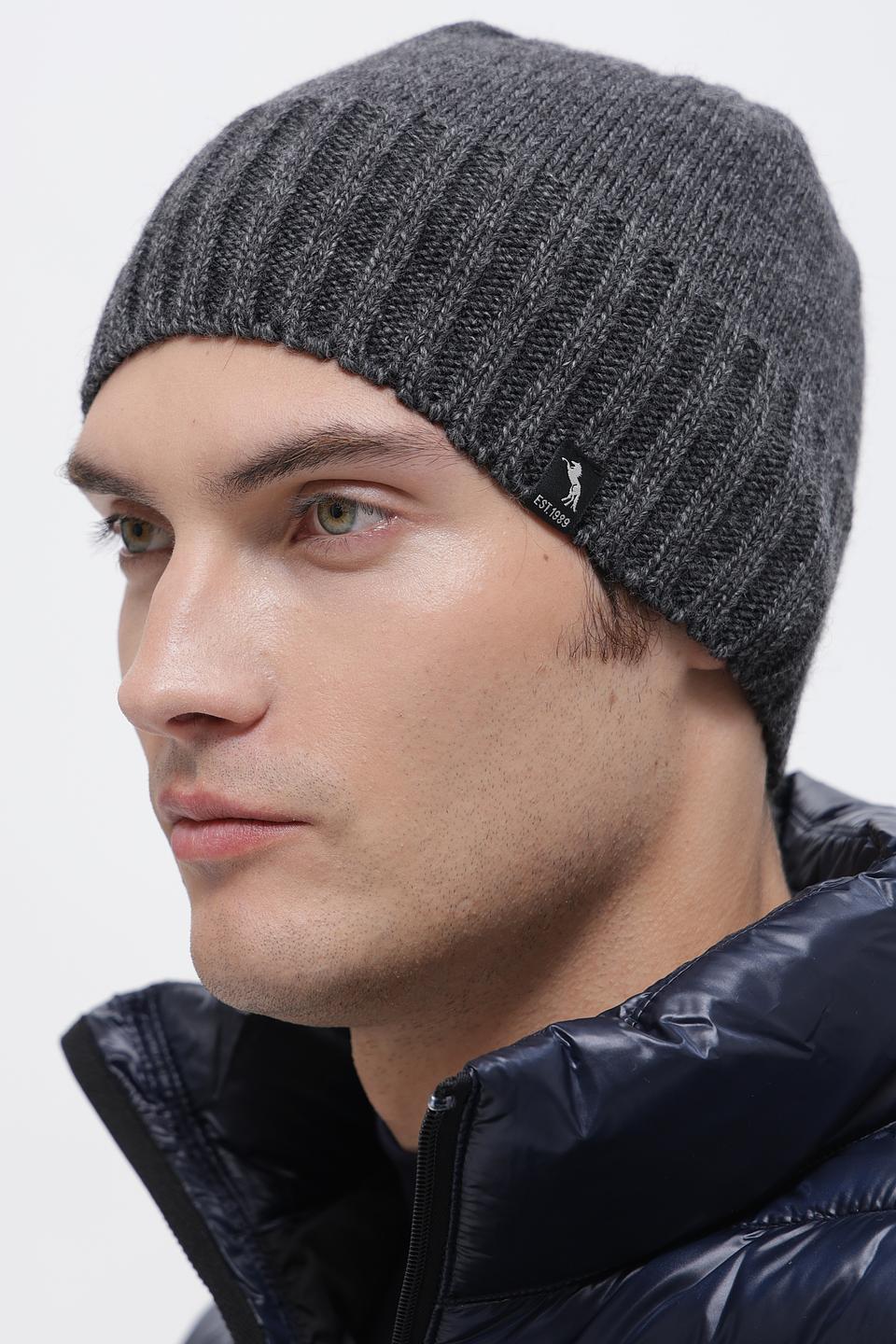 Шапка ADL man серая