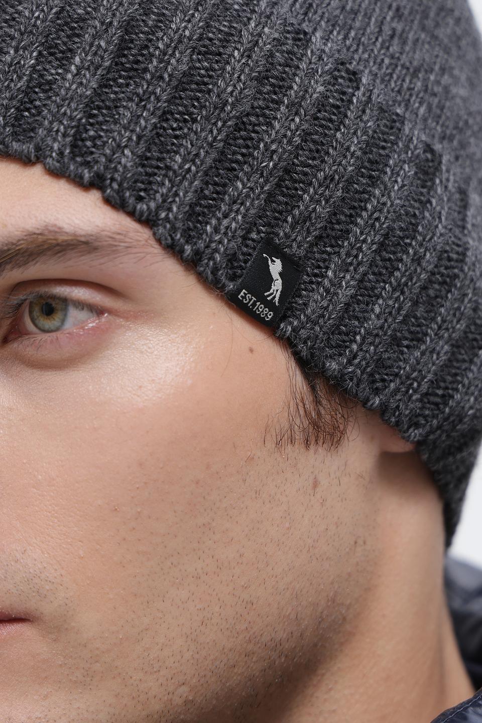 Шапка ADL man серая