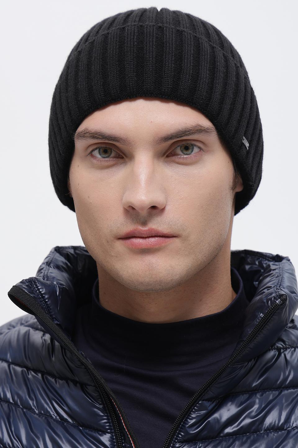 Шапка ADL man черная