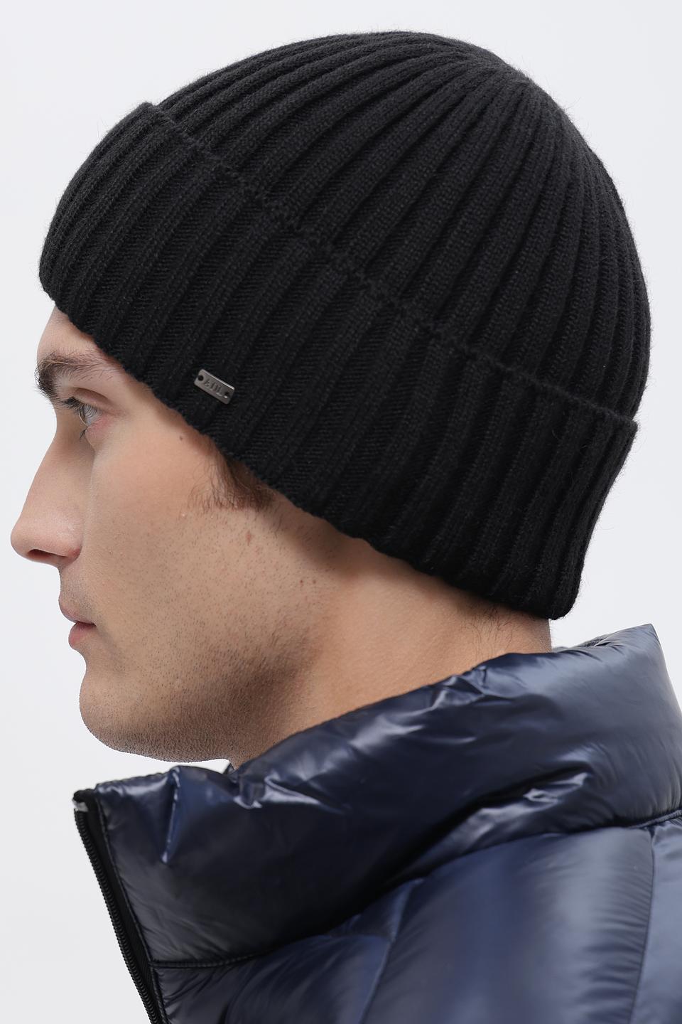 Шапка ADL man черная