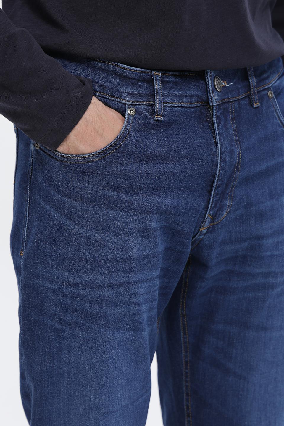 Джинсы Gardeur синие прямые