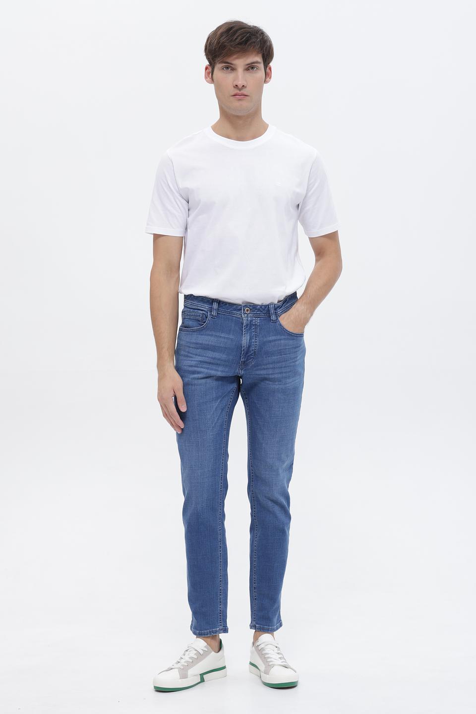 Джинсы Hattric Slim Fit синие