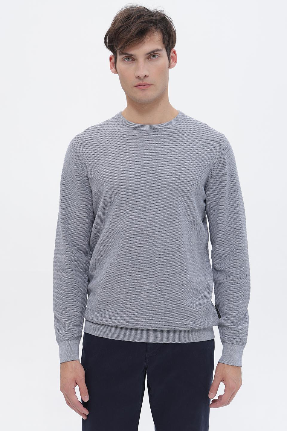 Джемпер Casa Moda мужской серый