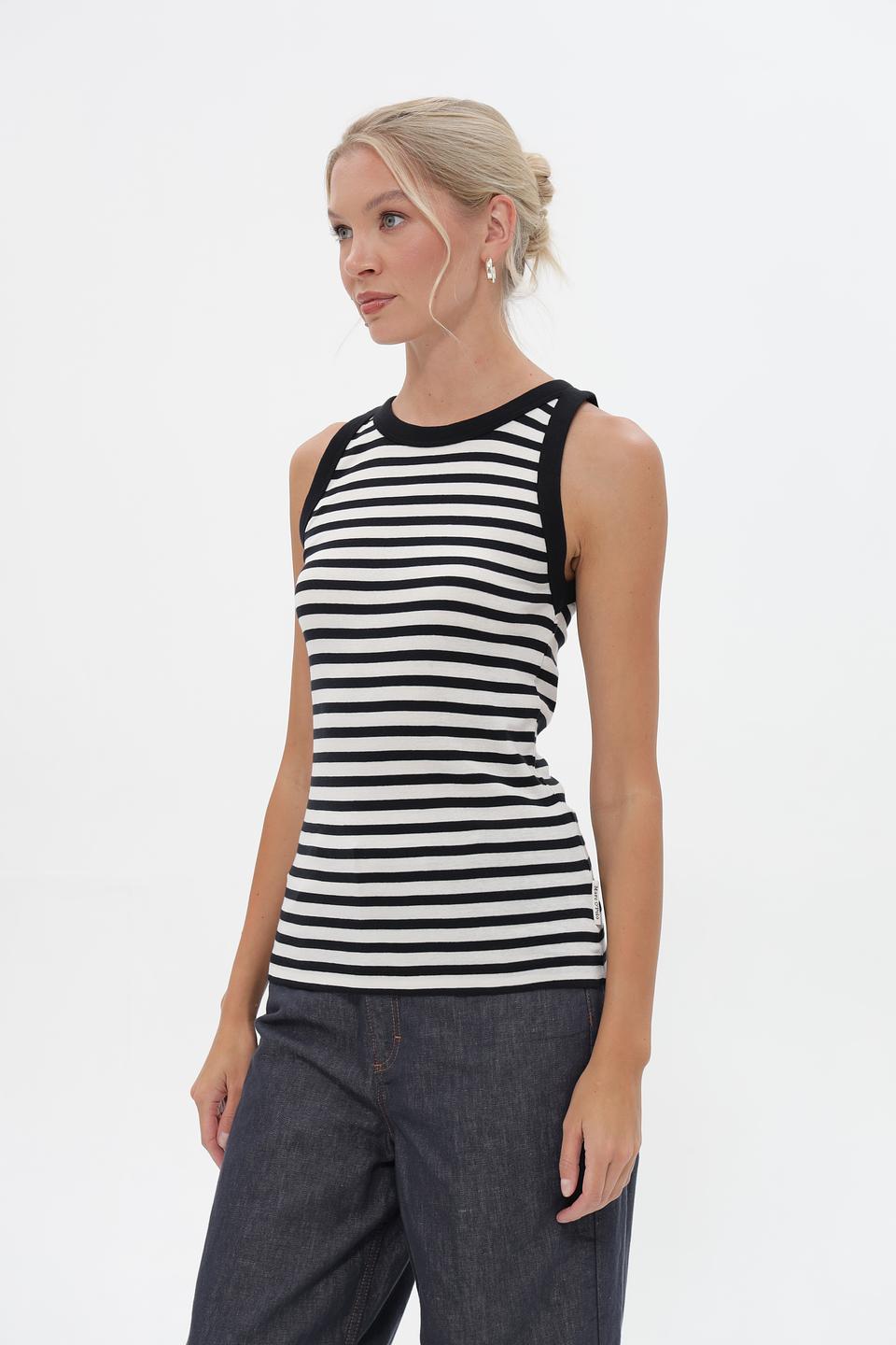 Топ Marc O Polo в полоску