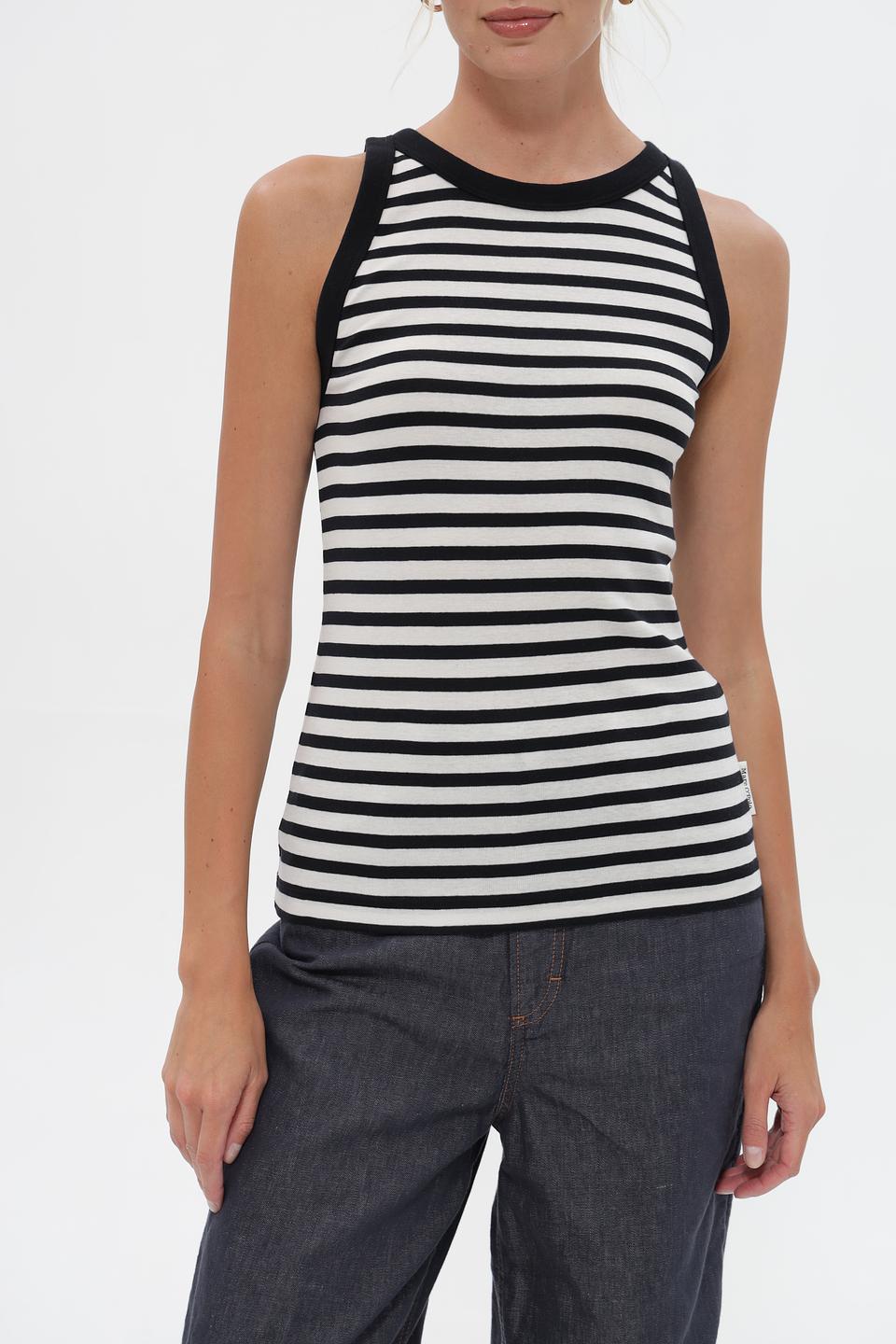 Топ Marc O Polo в полоску