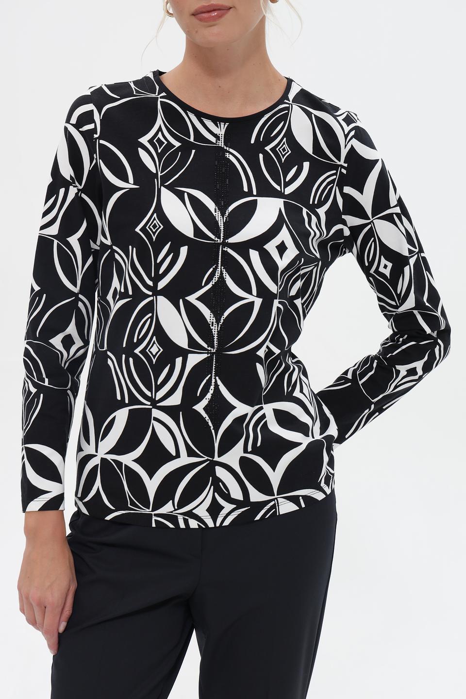 Футболка Barbara Lebek с принтом