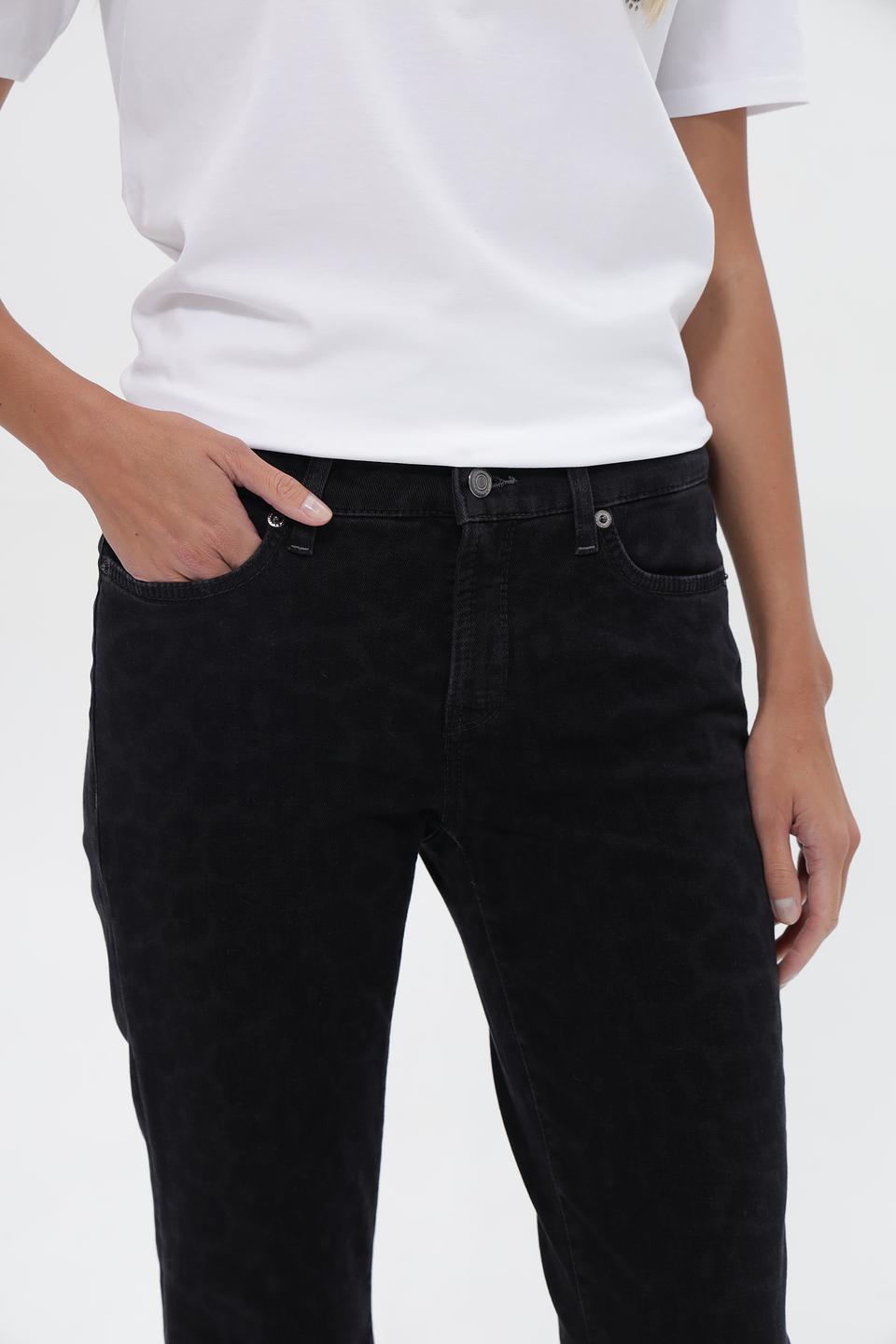 Джинсы Cambio с необработанным краем