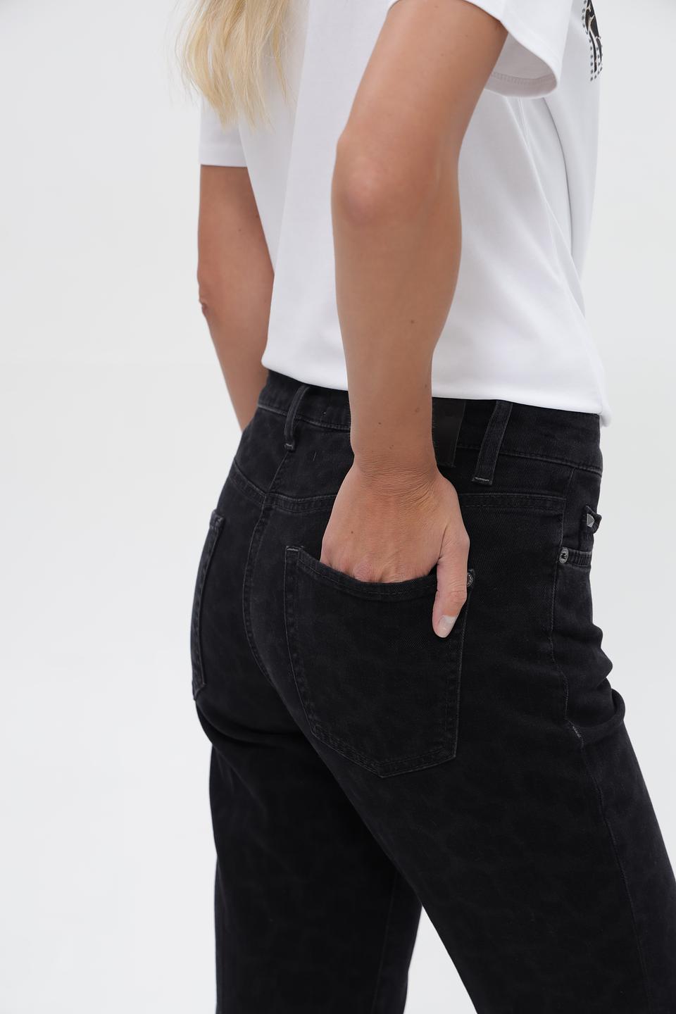 Джинсы Cambio с необработанным краем