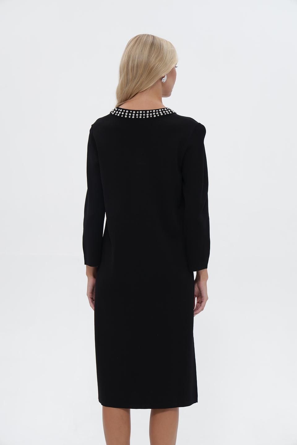 Платье UNQ с жемчужным декором