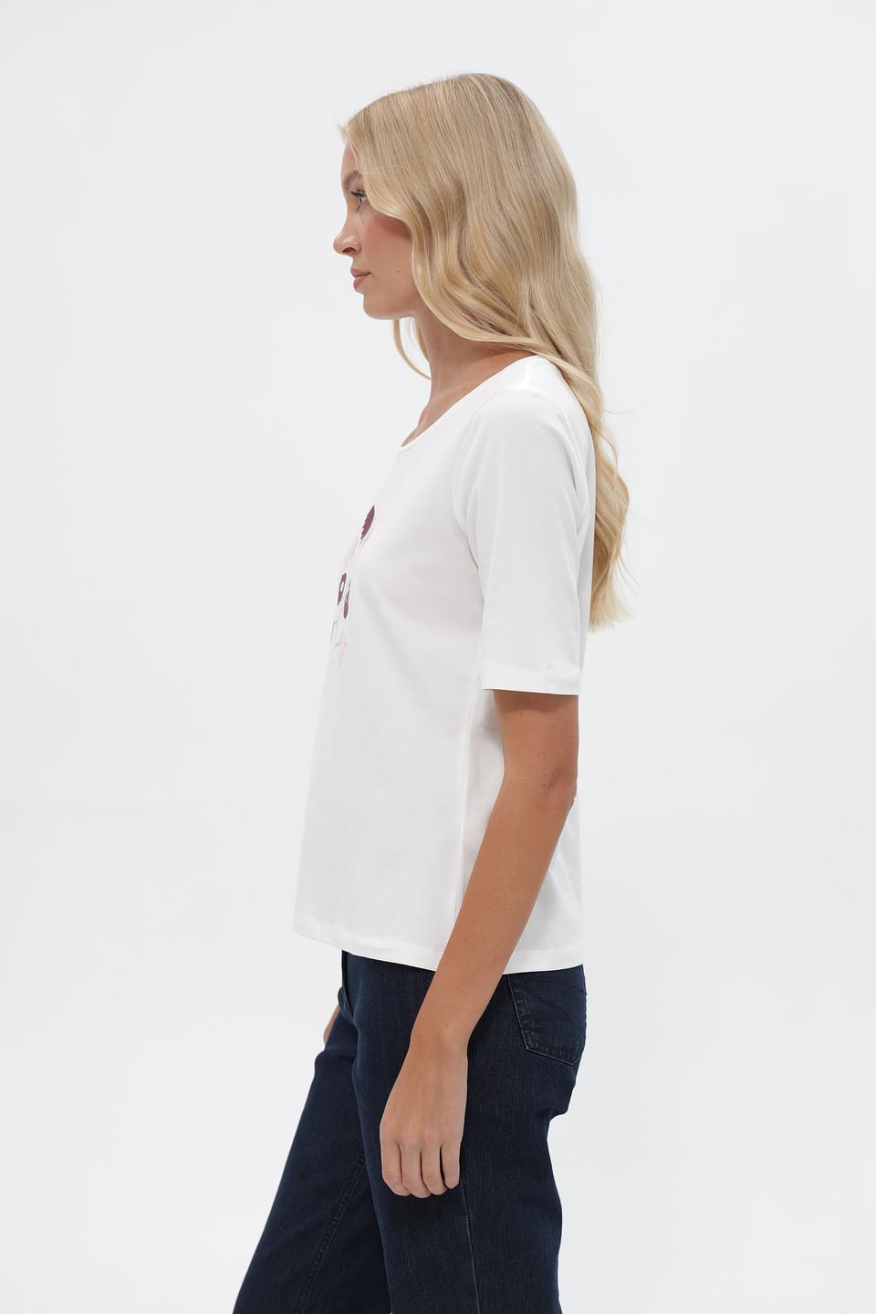 Футболка Tom Tailor с цветочным принтом