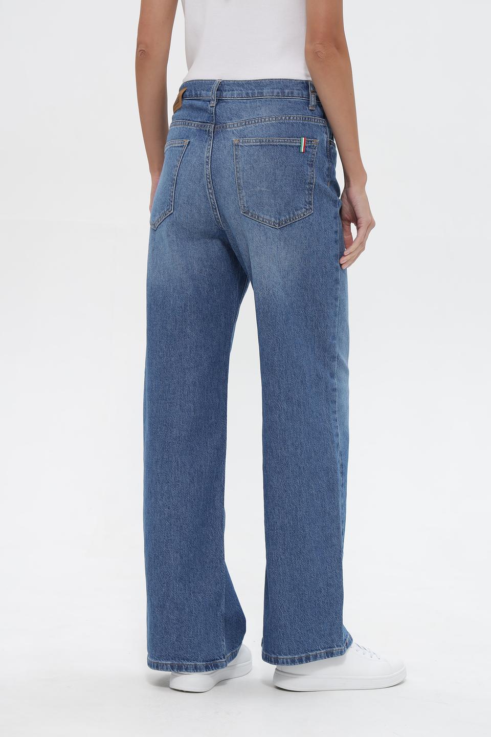 Джинсы Cinque клеш голубой