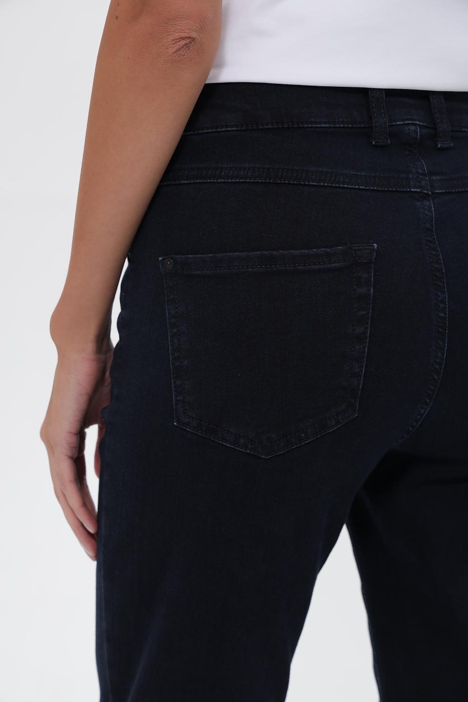 Джинсы Angels прямого кроя тёмно-синие