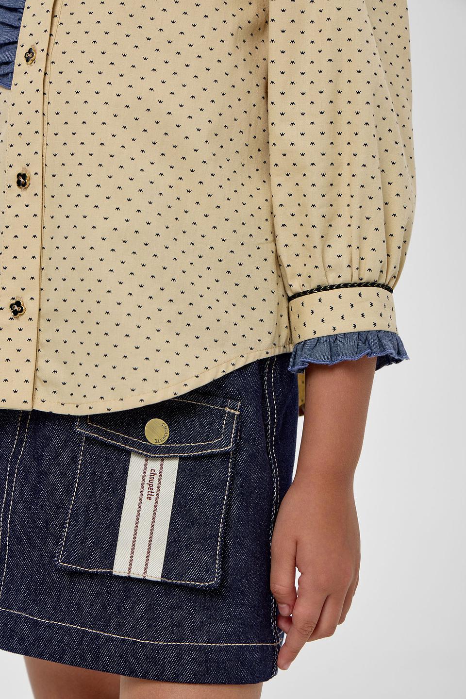 Блуза Choupette дев. в горошек