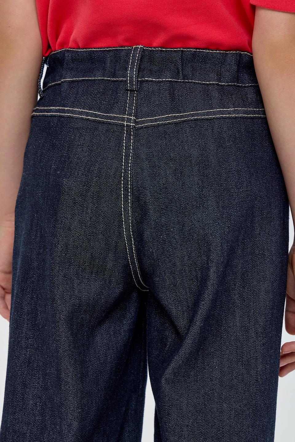 Джинсы Choupette деним с манжетами