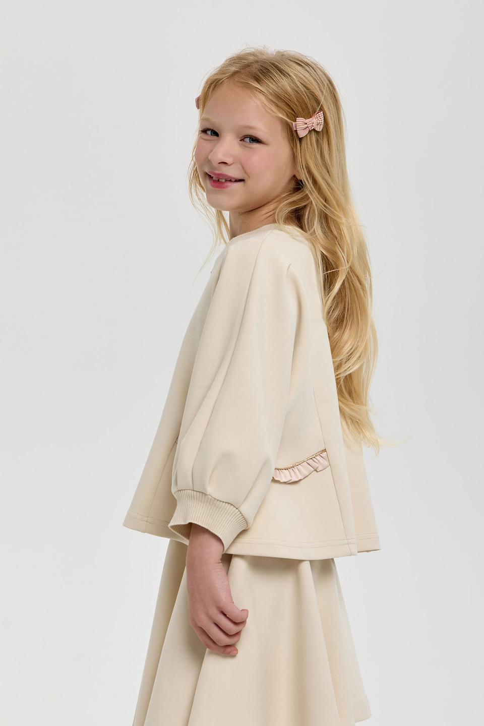 Джемпер Choupette дев. с рукавом-фонарик