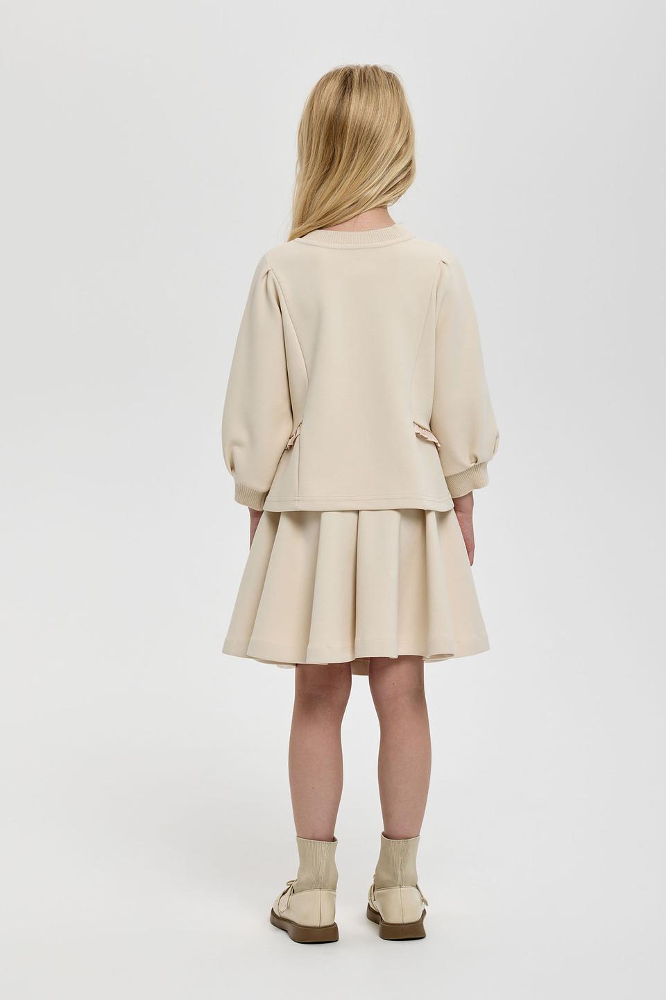 Джемпер Choupette дев. с рукавом-фонарик