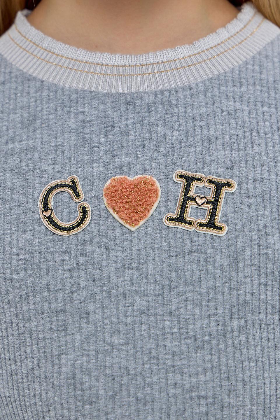 Джемпер Choupette дев. с вышивкой