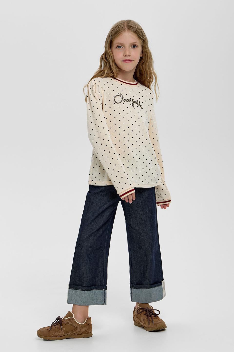 Футболка Choupette дев. в горошек