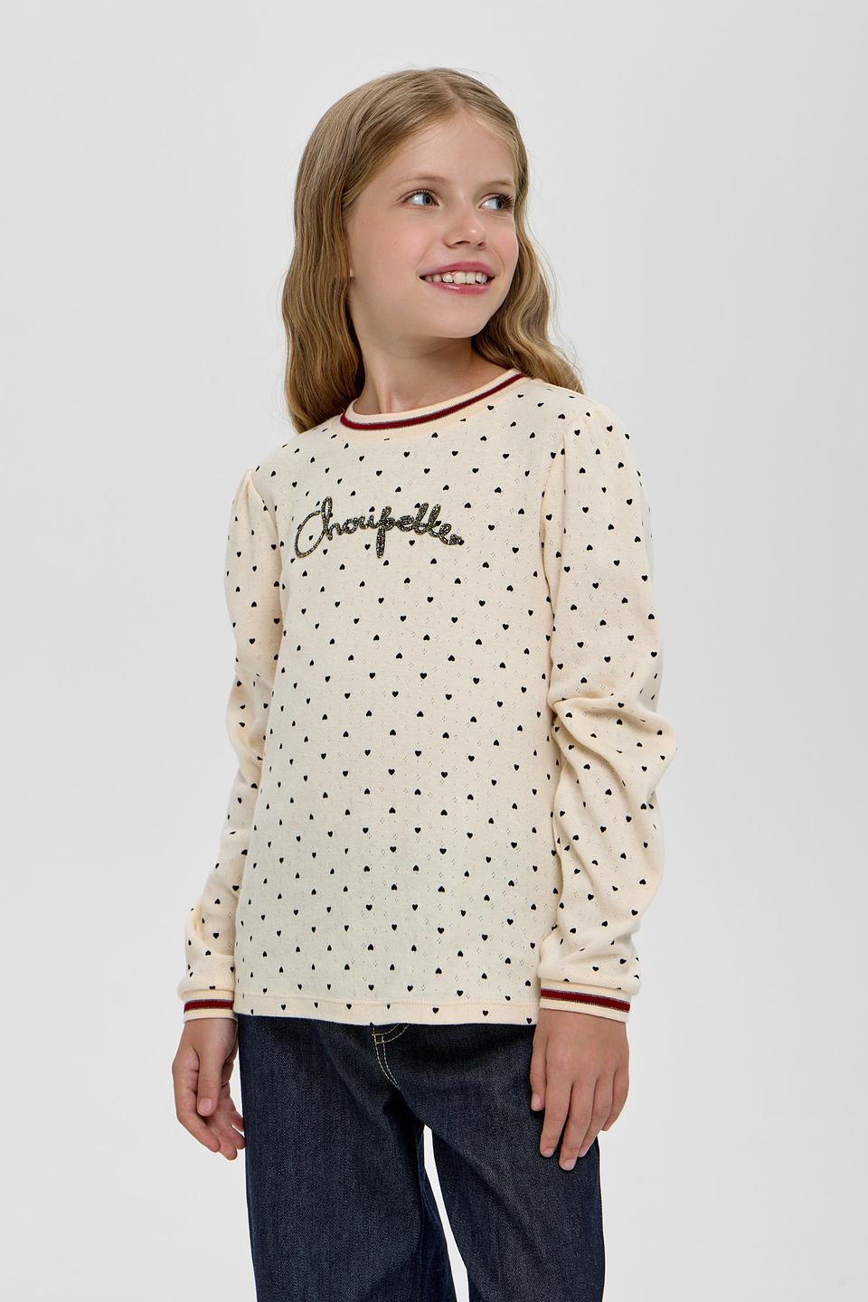 Футболка Choupette дев. в горошек