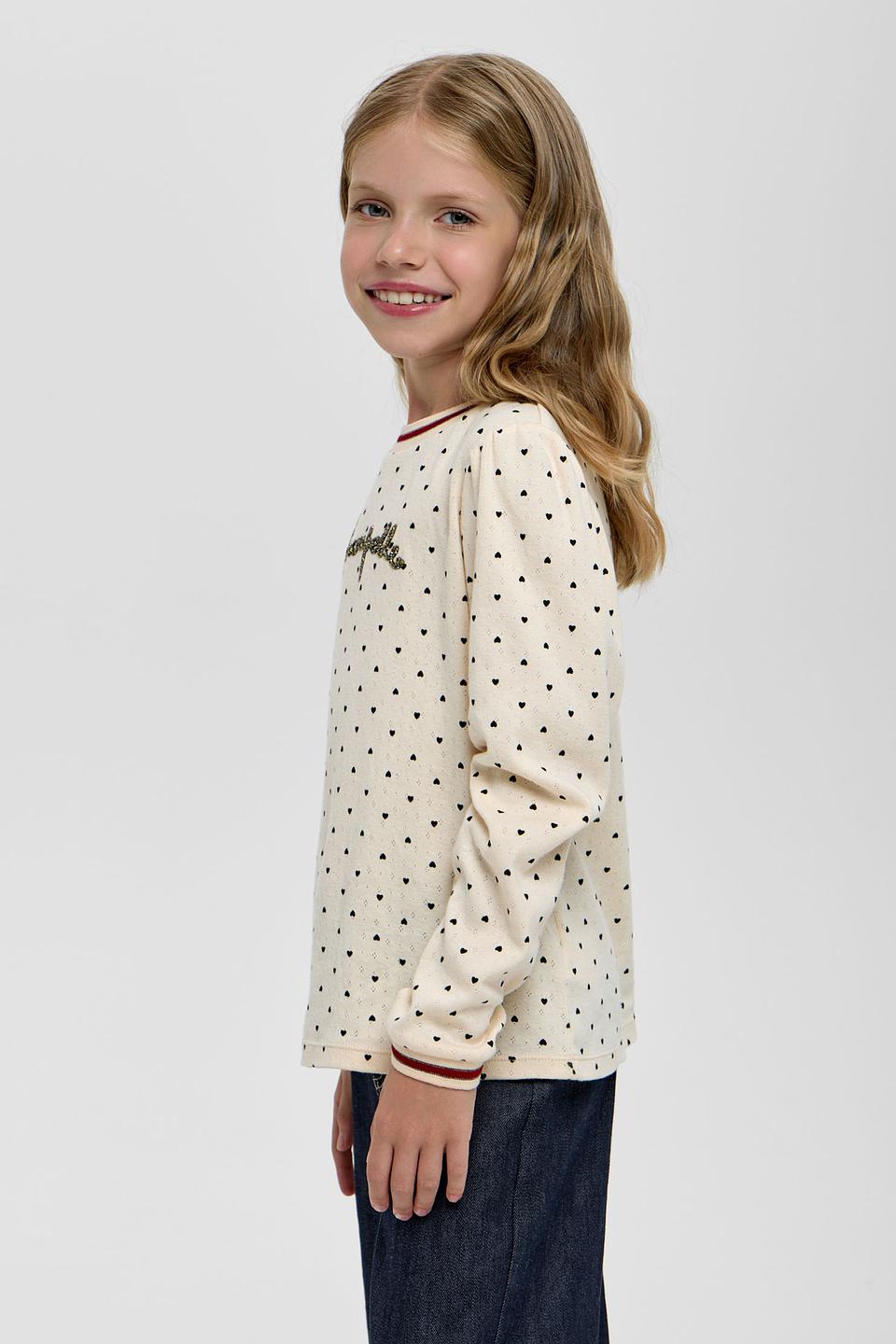 Футболка Choupette дев. в горошек