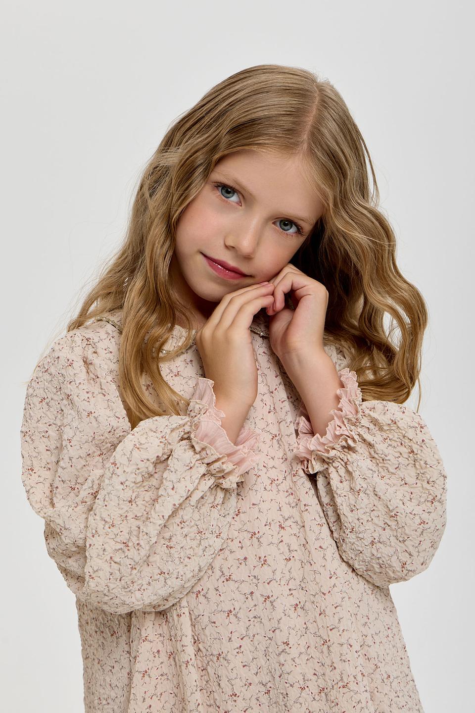 Платье Choupette дев. с цветочным принтом