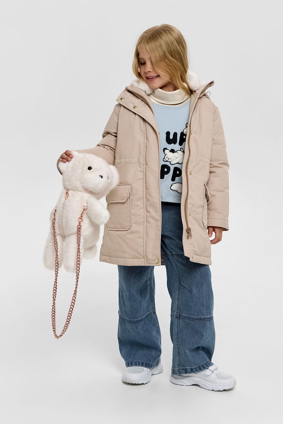 Куртка Choupette дев. бежевая