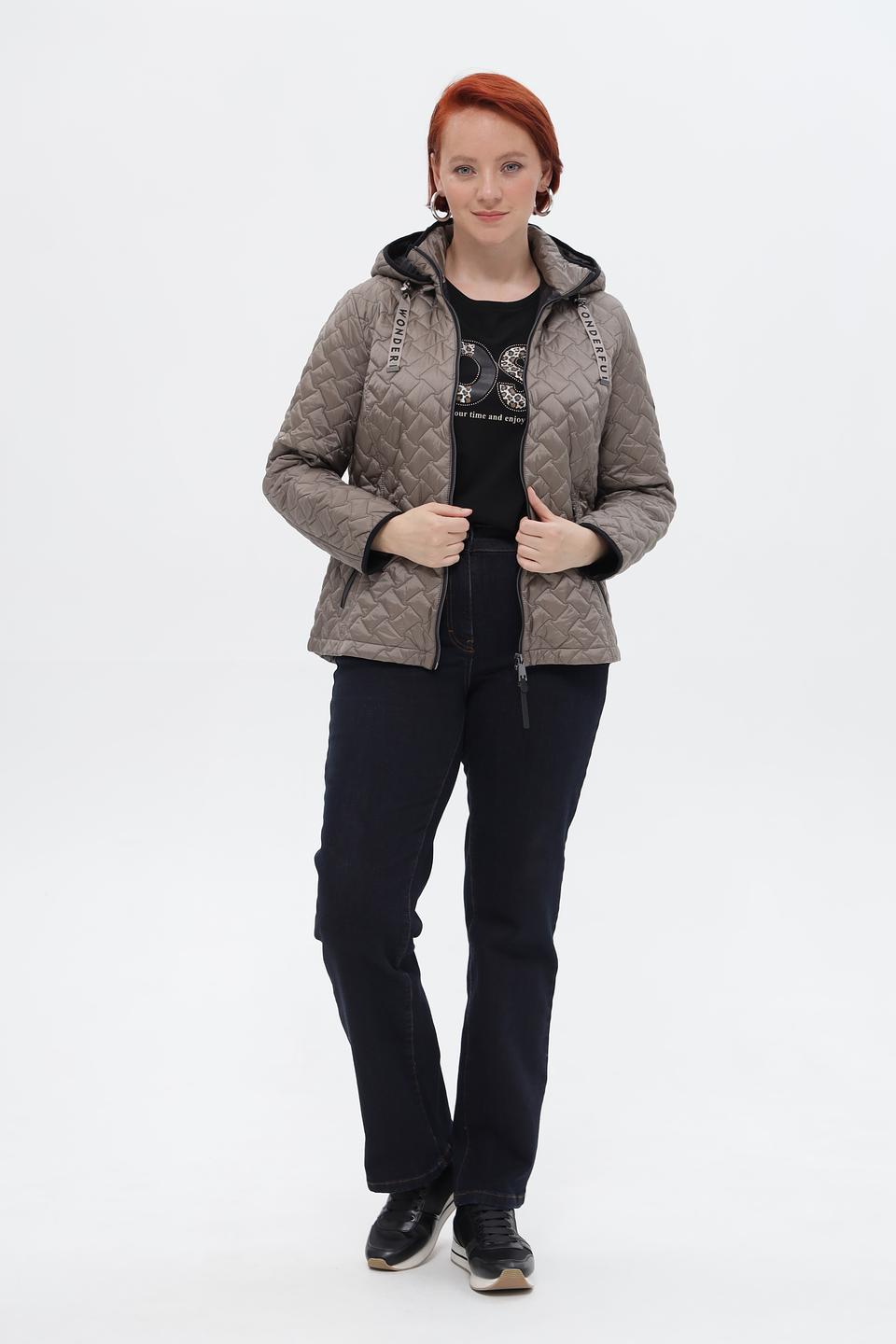 Куртка Lebek стеганая серая
