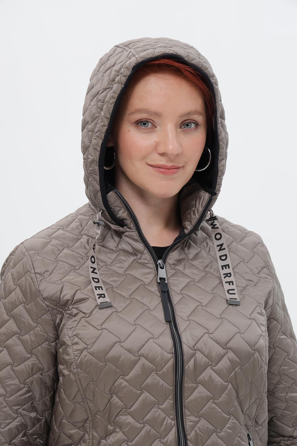 Куртка Lebek стеганая серая