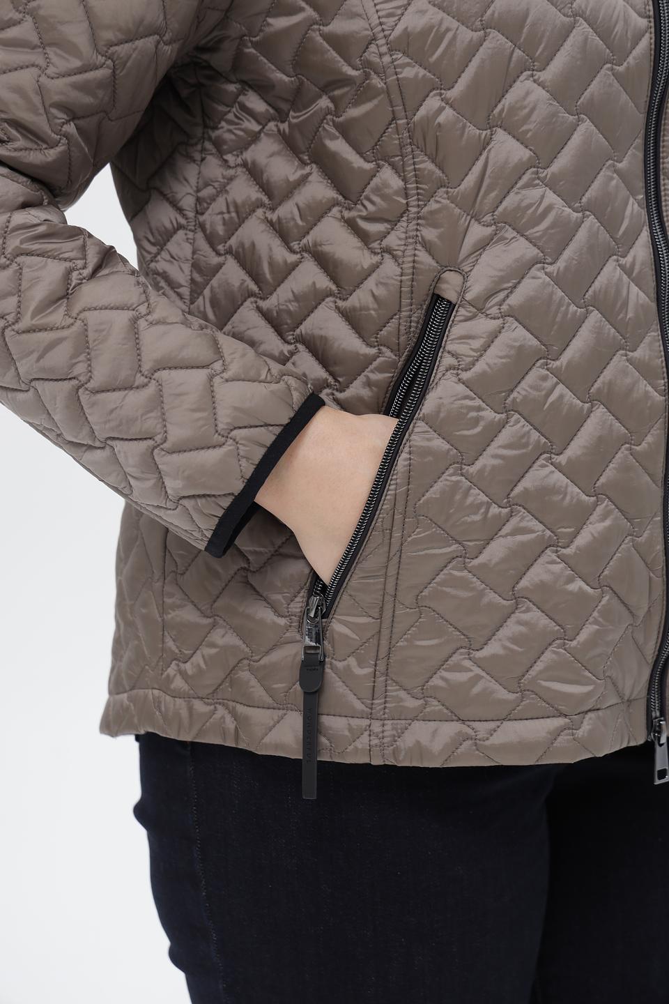 Куртка Lebek стеганая серая