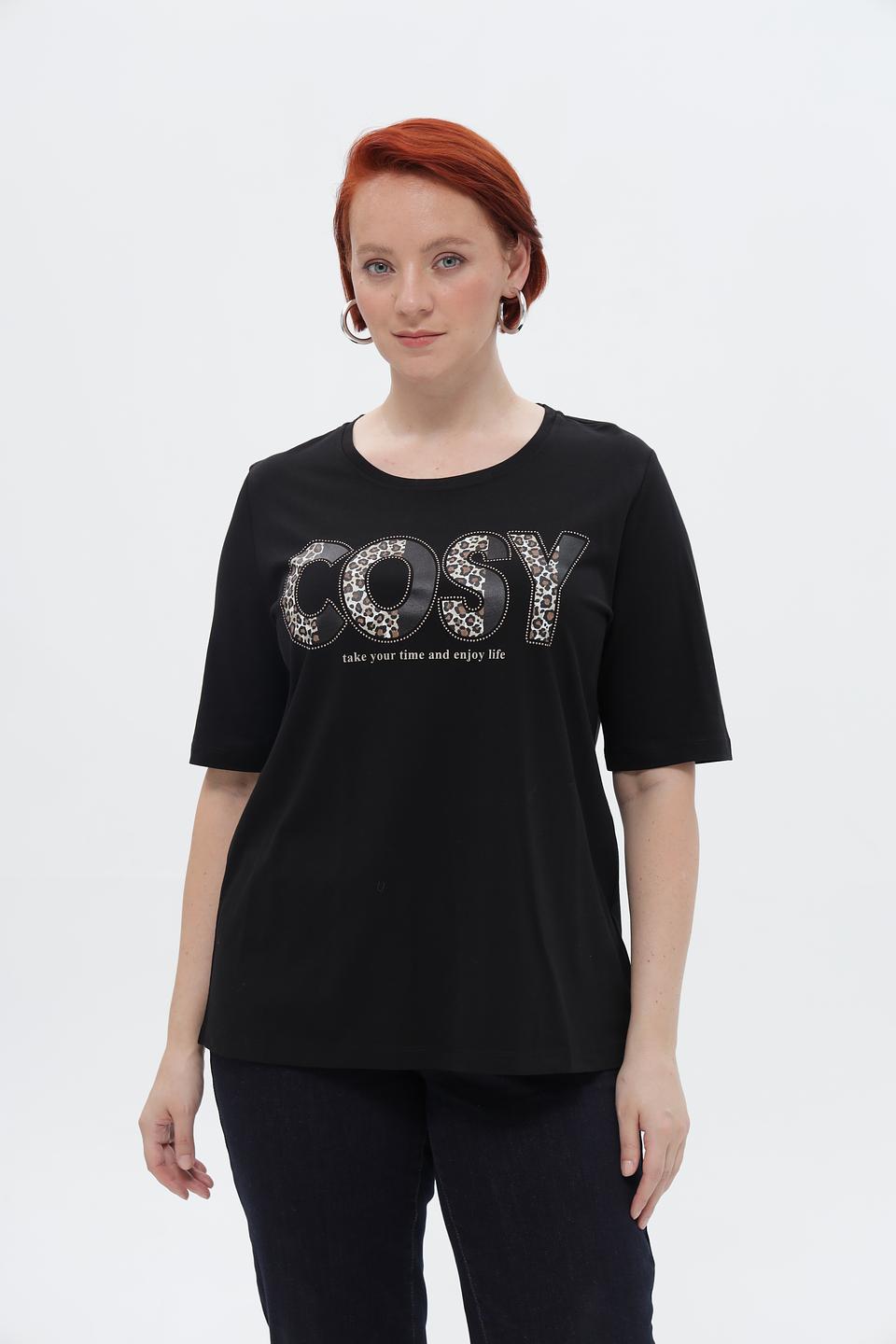 Футболка Via Appia с надписью