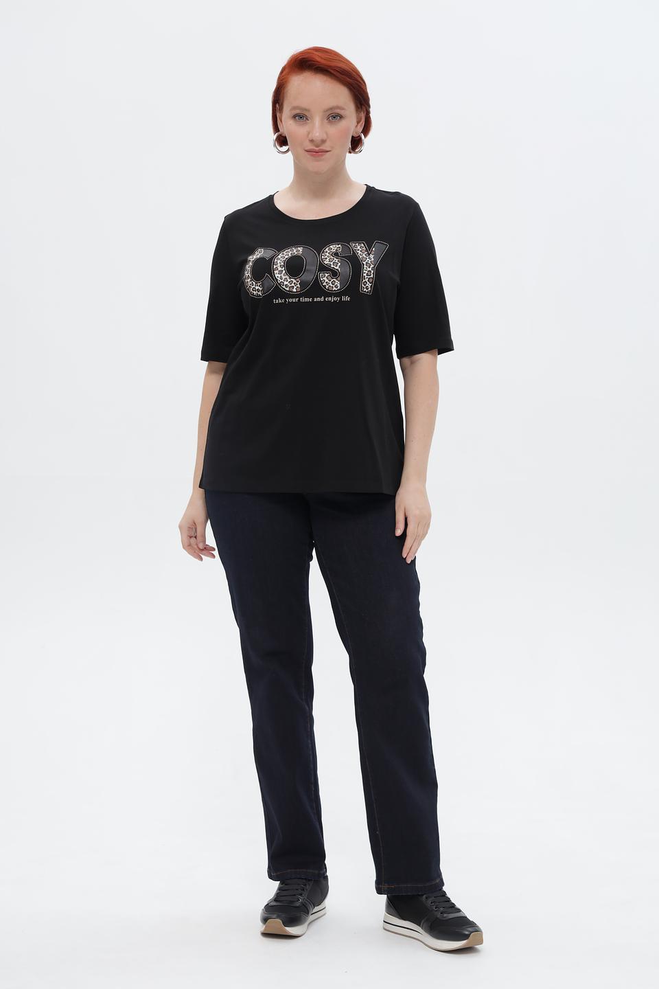 Футболка Via Appia с надписью