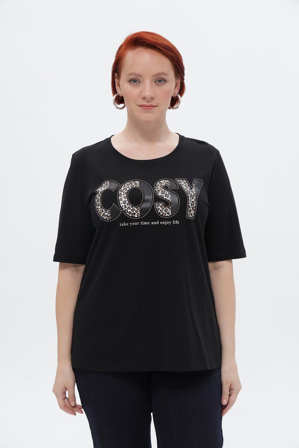 Футболка Via Appia с надписью