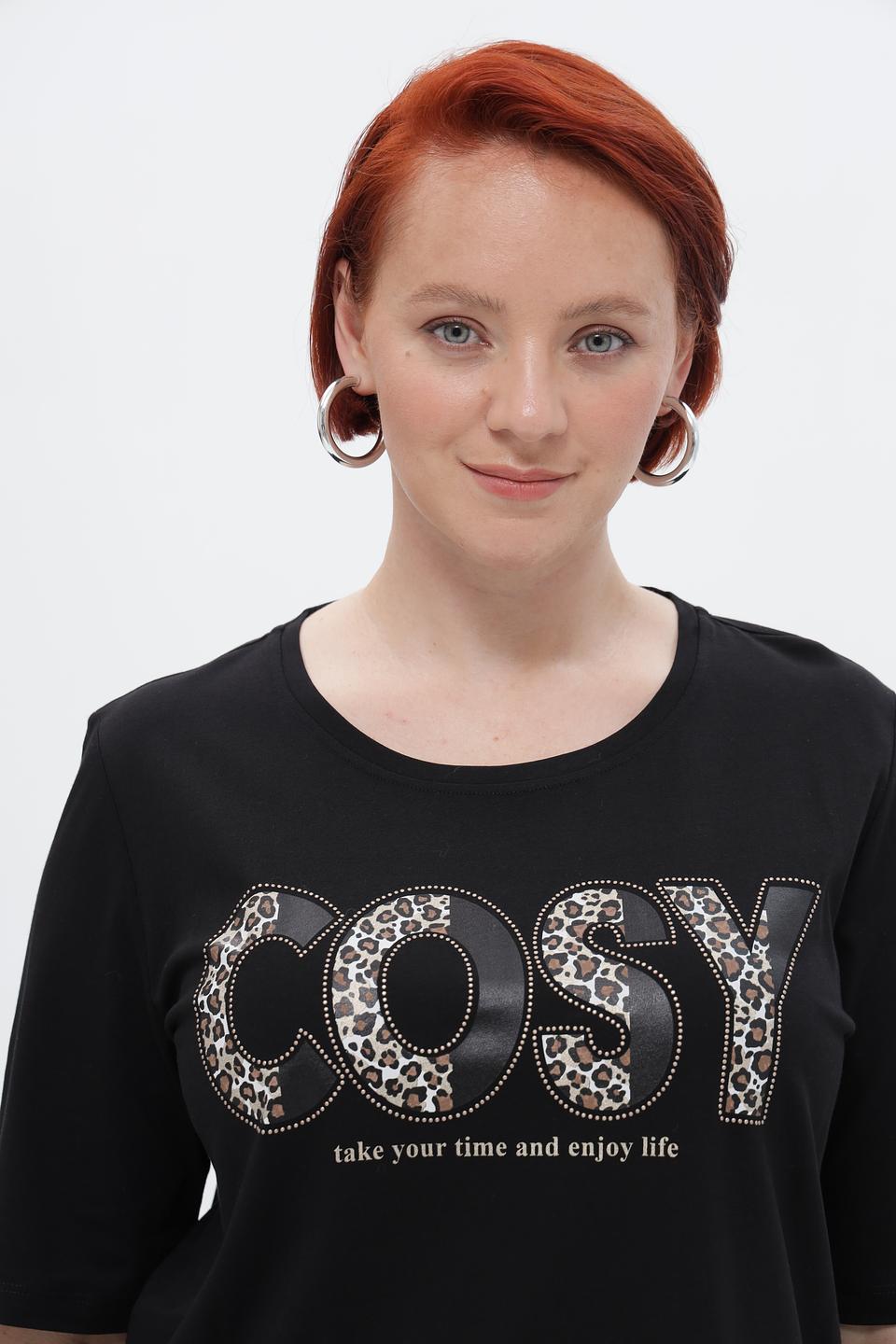 Футболка Via Appia с надписью