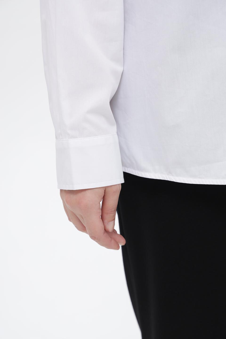 Рубашка UNQ оверсайз белая