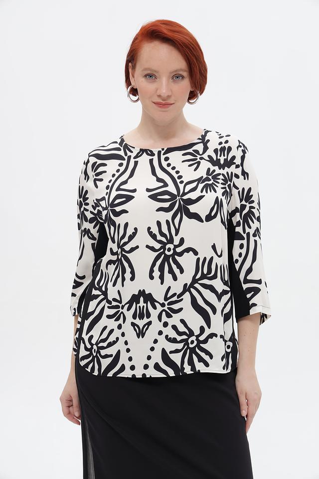 Блуза Tuzzi с цветочным принтом