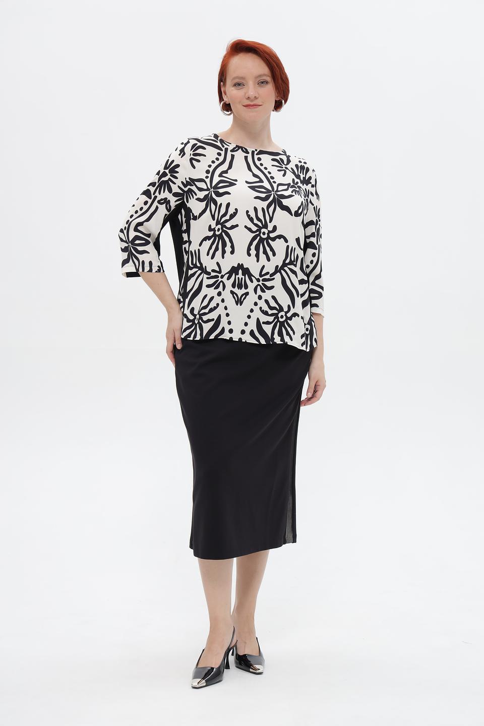 Блуза Tuzzi с цветочным принтом