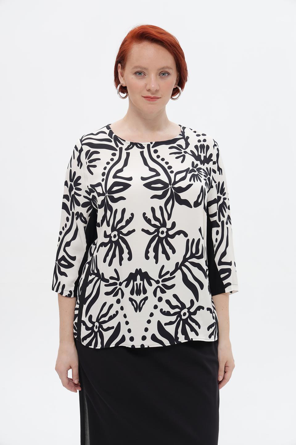 Блуза Tuzzi с цветочным принтом