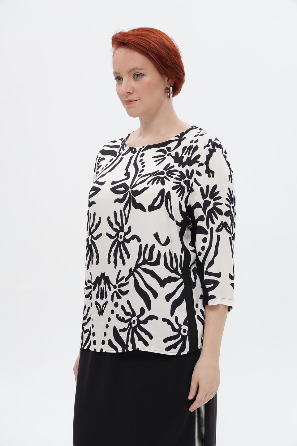 Блуза Tuzzi с цветочным принтом