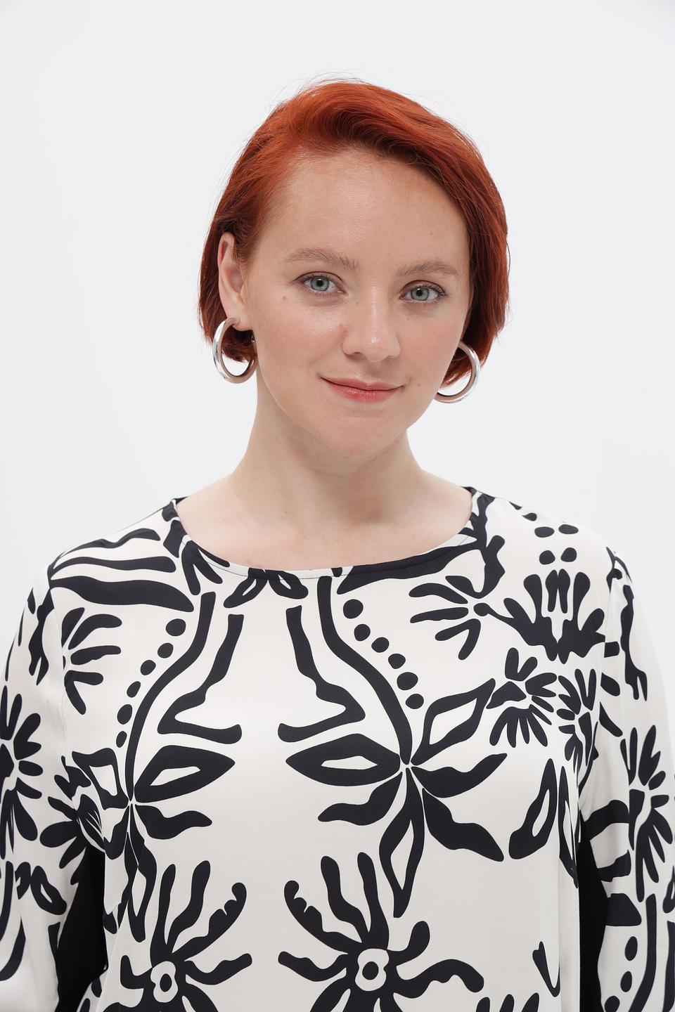 Блуза Tuzzi с цветочным принтом