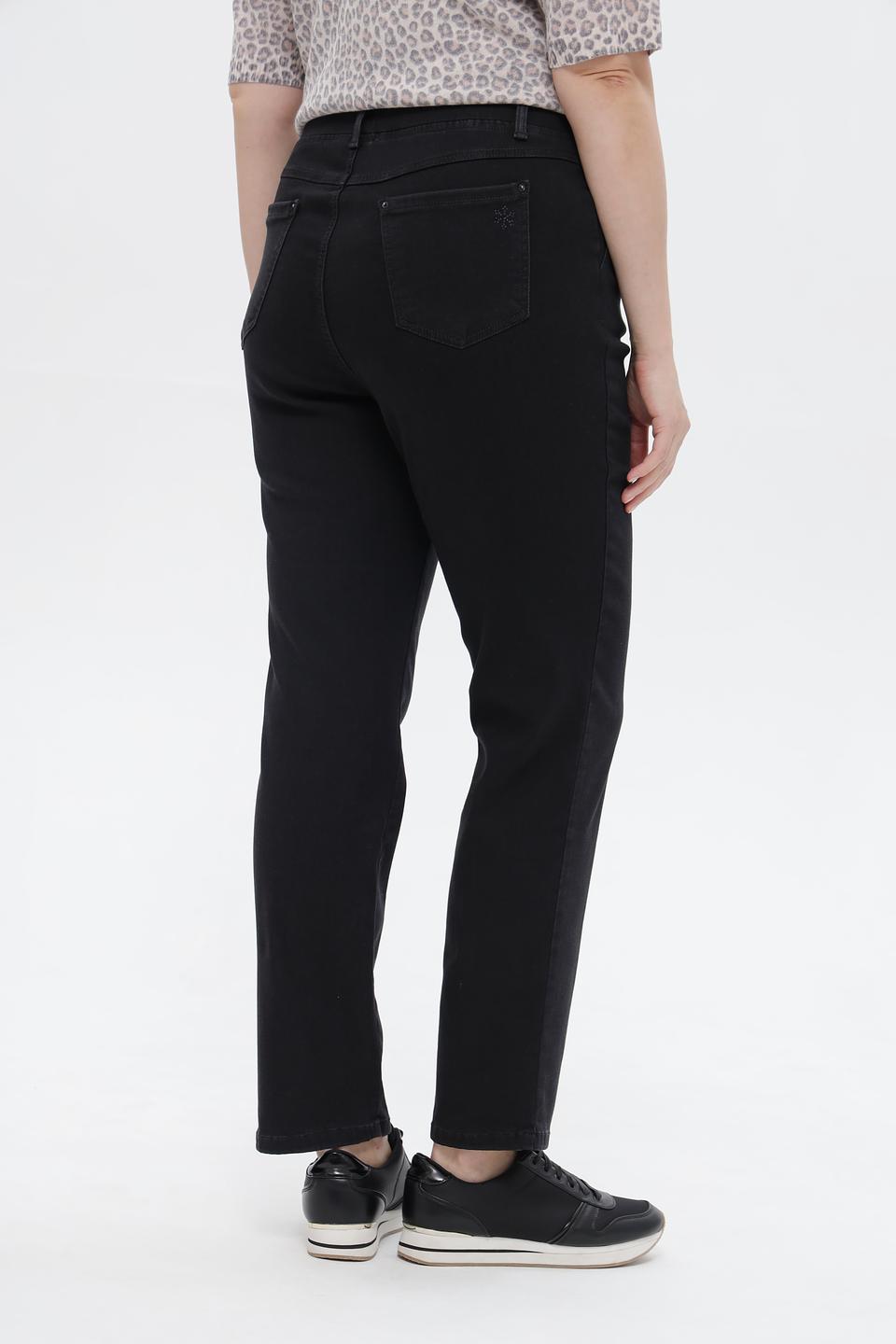 Джинсы Anna Montana черные с эластаном